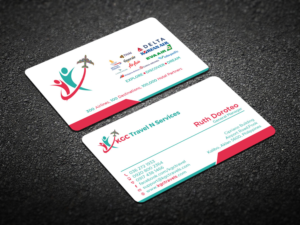 Business Card Design by Verified artistry (Design garden) for KGC TRAVEL N SERVICES | Design: #12363078