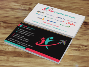 Business Card Design by Creations Box 2015 for KGC TRAVEL N SERVICES | Design: #12354026