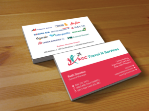 Business Card Design by Creations Box 2015 for KGC TRAVEL N SERVICES | Design: #12354981