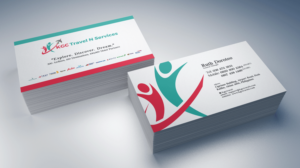 Business Card Design by pBrambi for KGC TRAVEL N SERVICES | Design #12350463