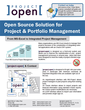 Brochure Design by Priyo Subarkah for ]project-open[ | Design: #2403395