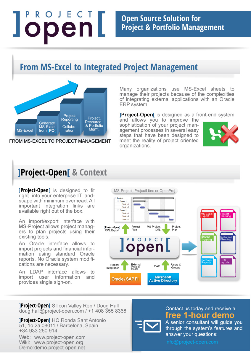 Brochure Design by JCR for ]project-open[ | Design #2398991