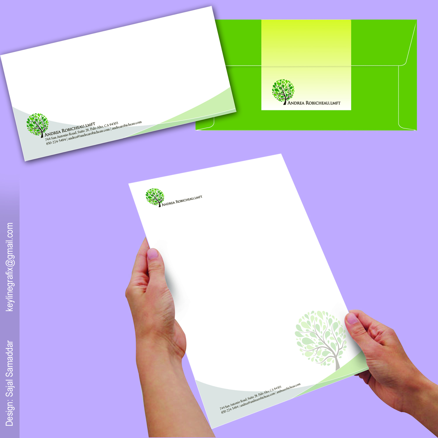 Stationery Design by Sajal Samaddar for this project | Design #12455648