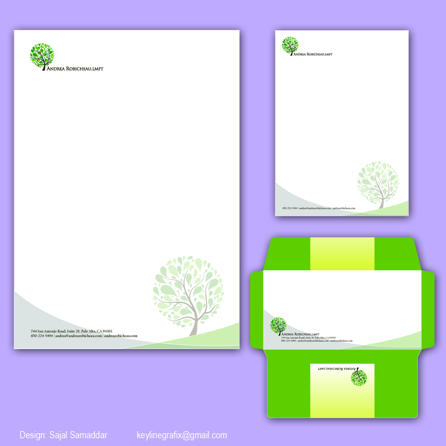 Stationery Design by Sajal Samaddar for this project | Design #12455676