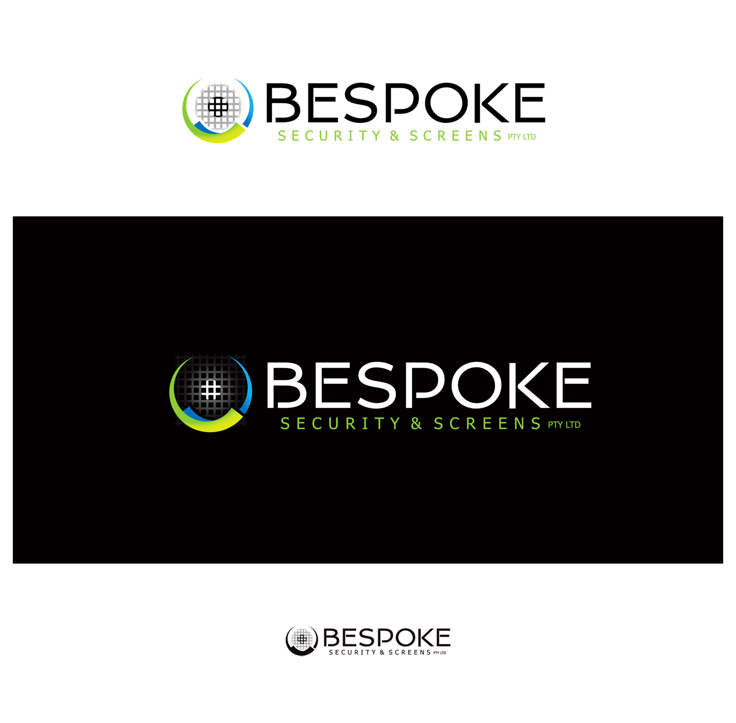 Logo Design by CanDoDesign for Bespoke Security & Screens | Design: #12406843