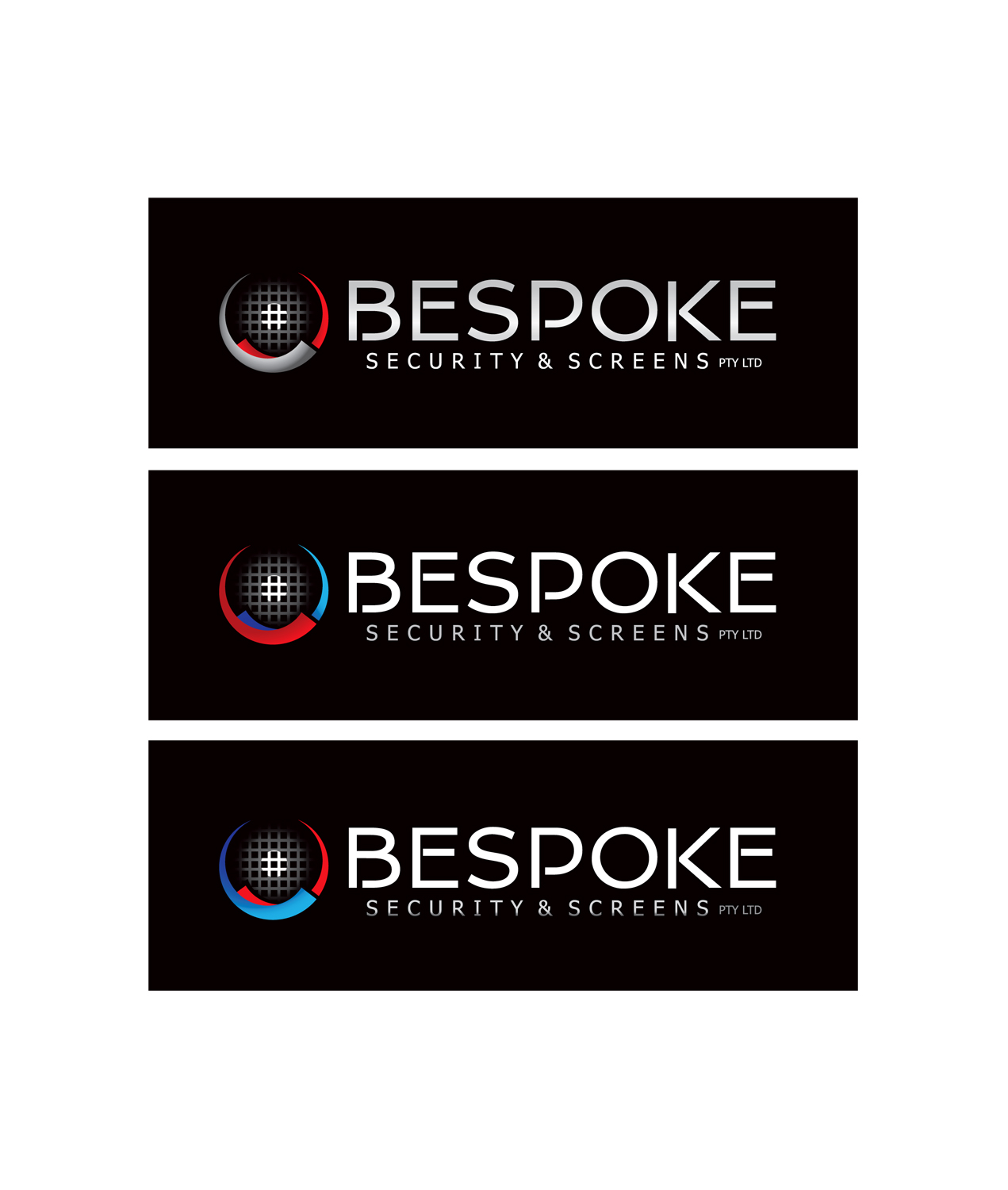 Logo Design by CanDoDesign for Bespoke Security & Screens | Design #12523622