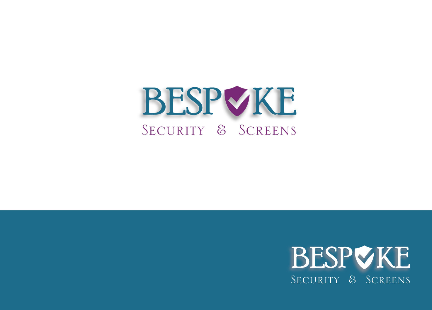 Logo Design by MAK45 for Bespoke Security & Screens | Design #12410785
