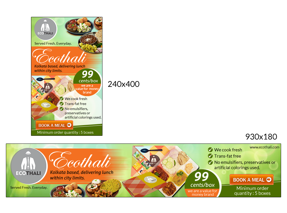 Banner Ad Design by letsgoguru for this project | Design #12357988