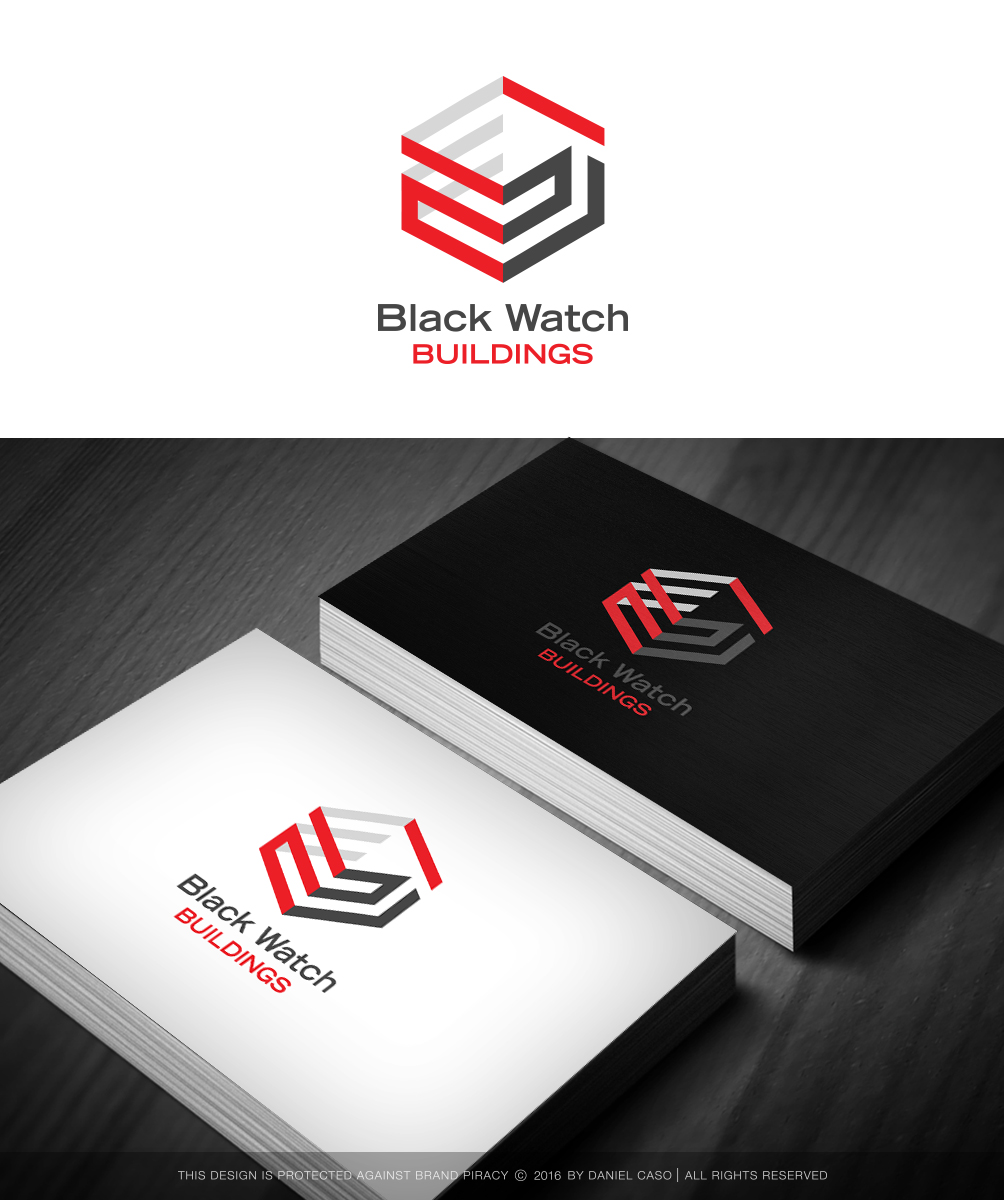 Logo Design by Daniel Caso Design for Black Watch Systems | Design #12372222