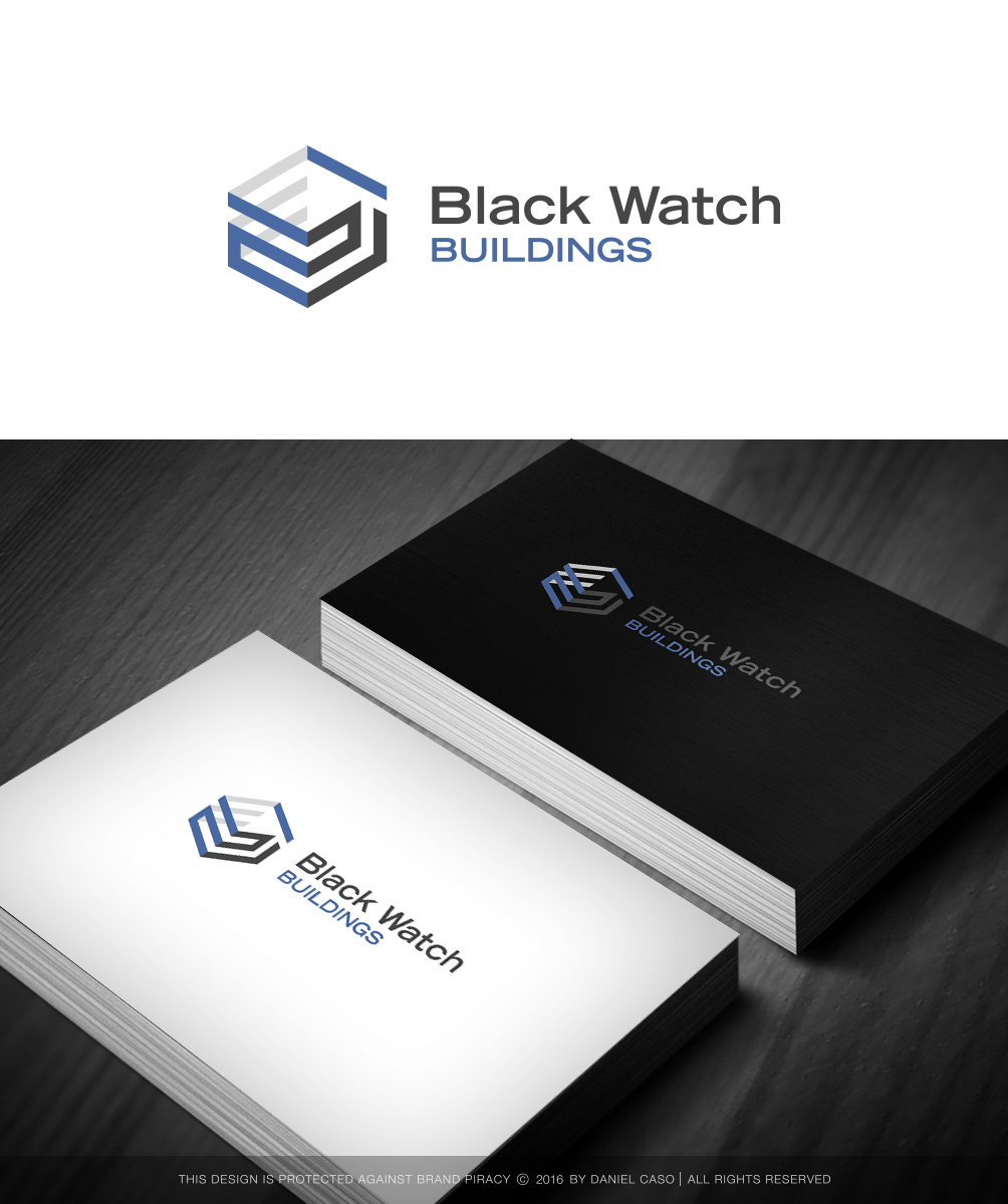 Logo Design by Daniel Caso Design for Black Watch Systems | Design #12372223