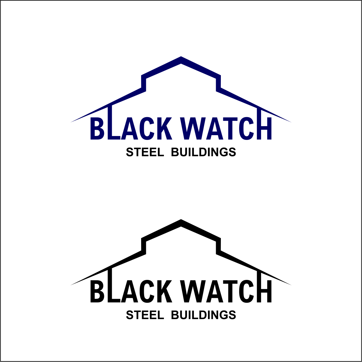 Logo Design by kenthuz for Black Watch Systems | Design #12438643