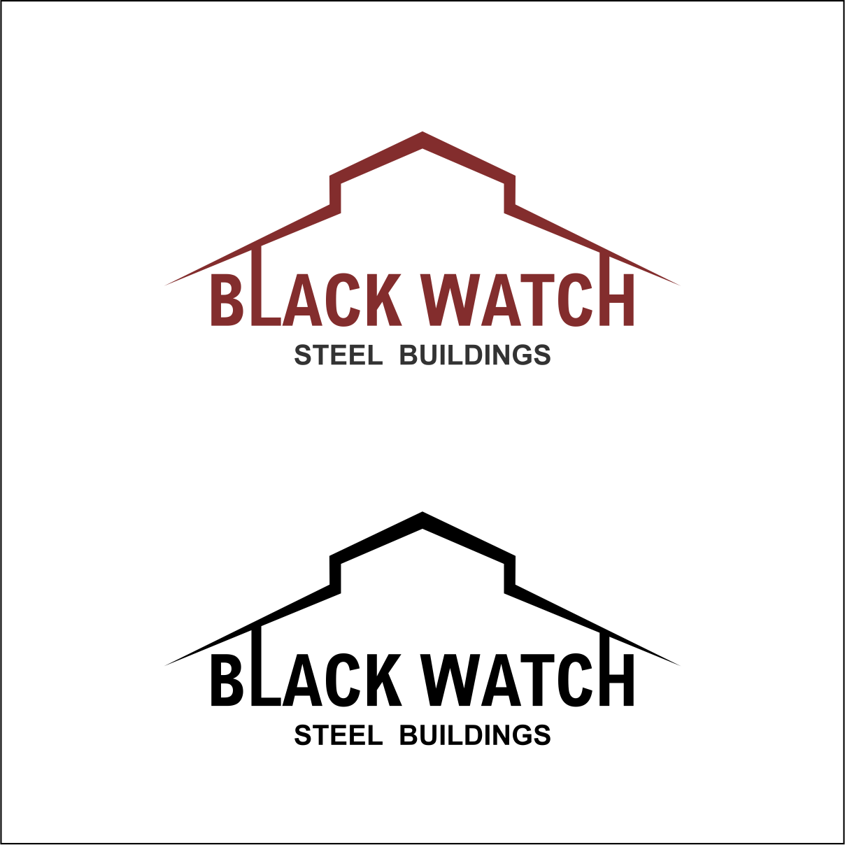 Logo Design by kenthuz for Black Watch Systems | Design #12438644