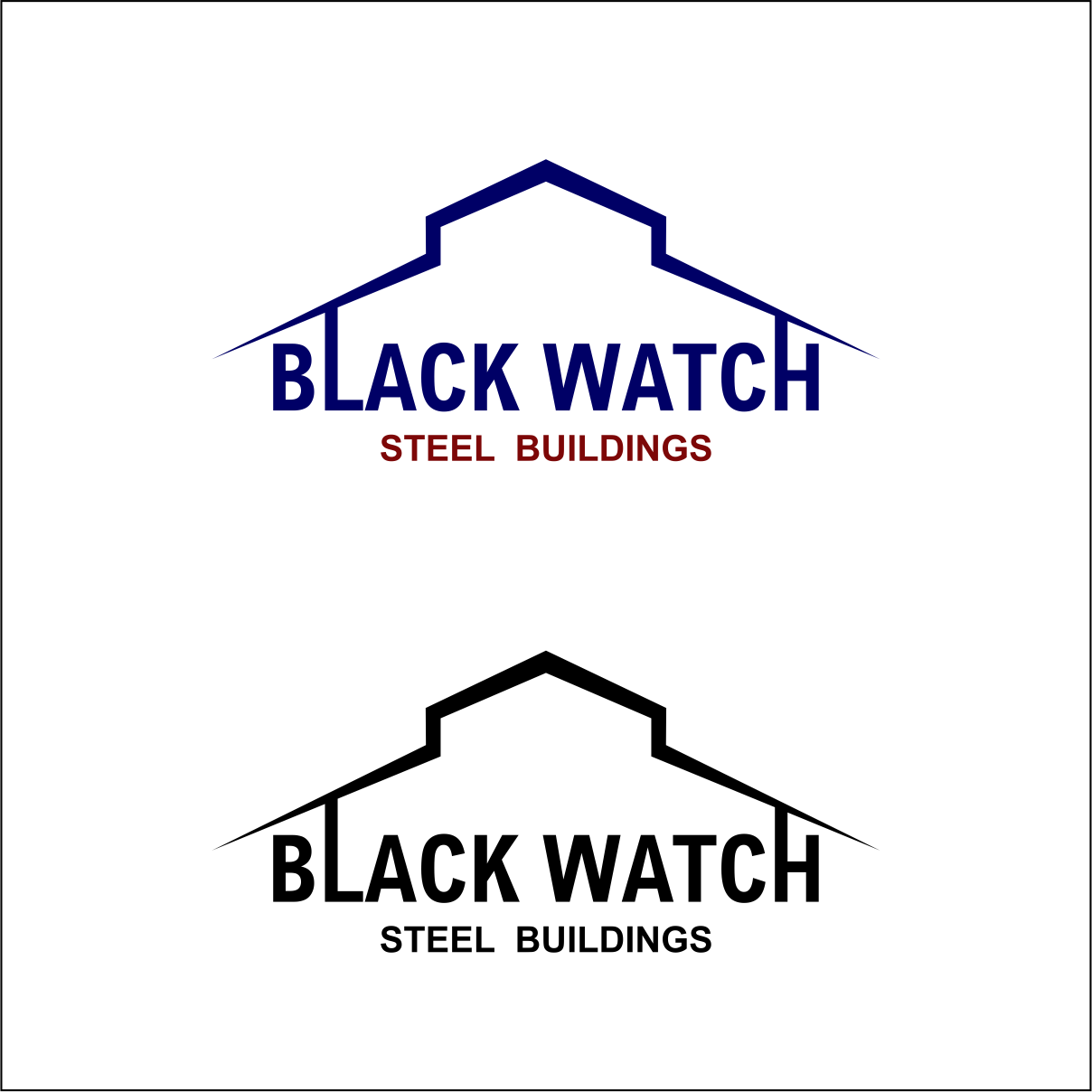 Logo Design by kenthuz for Black Watch Systems | Design #12438645