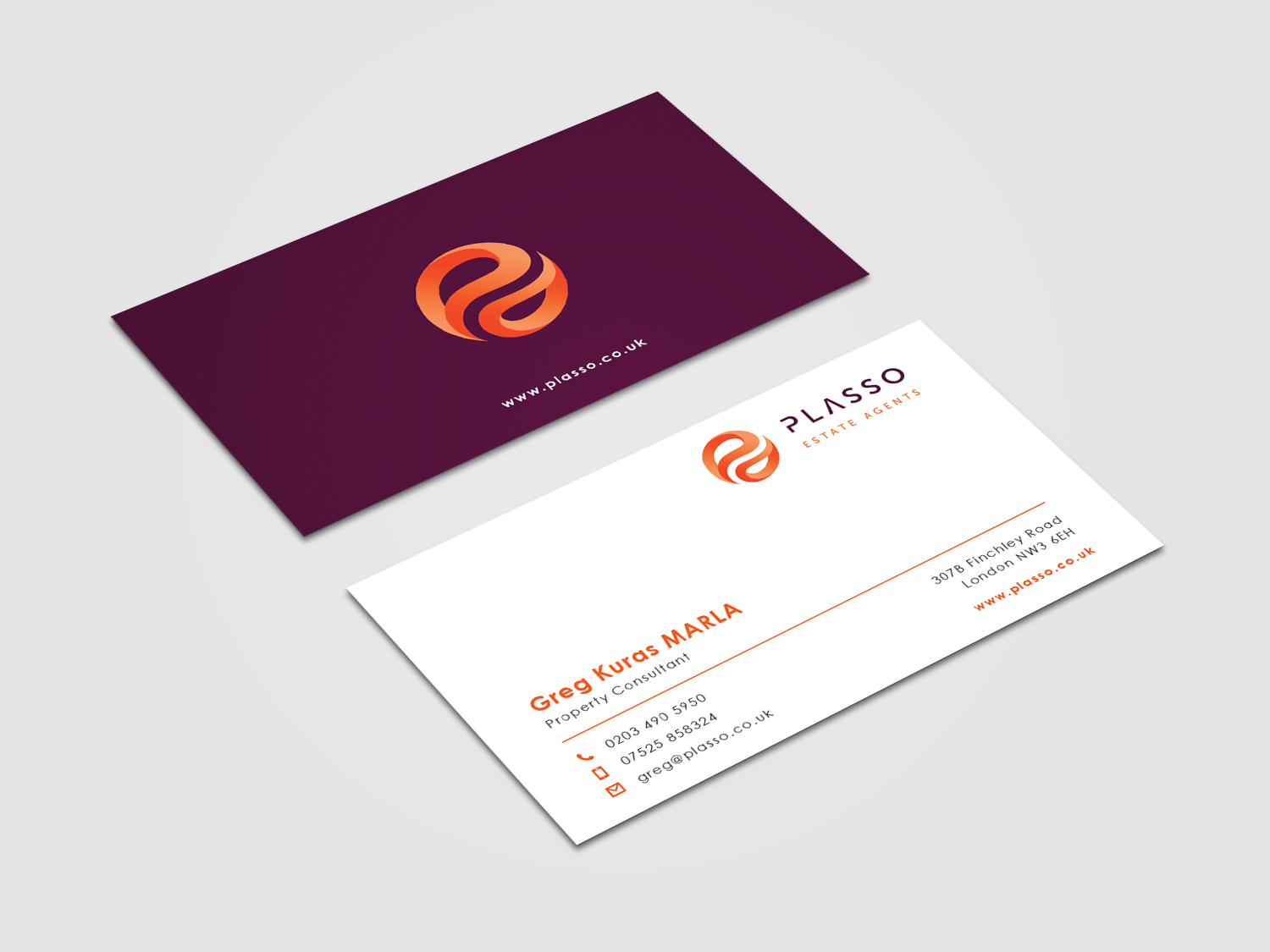 Business Card Design by alvinfadoil for Plasso | Design #12360873
