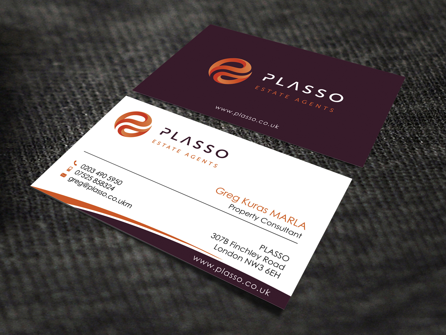 Business Card Design by SKYdesign for Plasso | Design #12354198