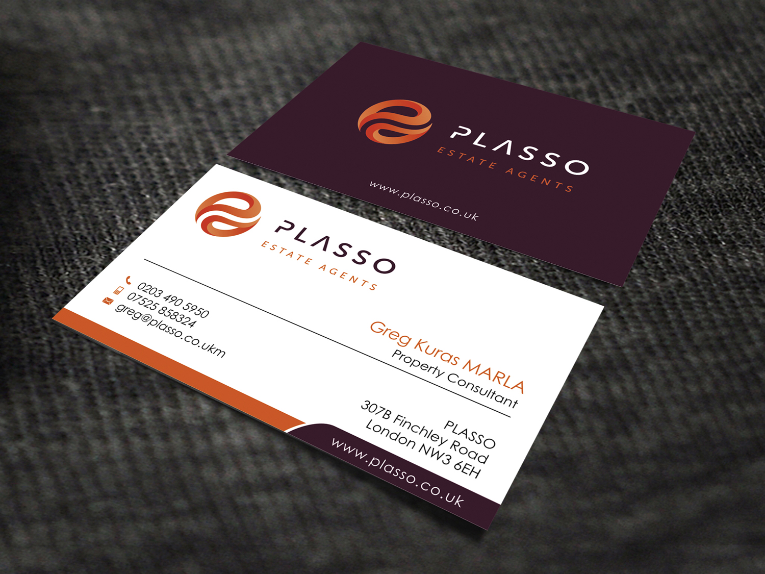 Business Card Design by SKYdesign for Plasso | Design #12354200