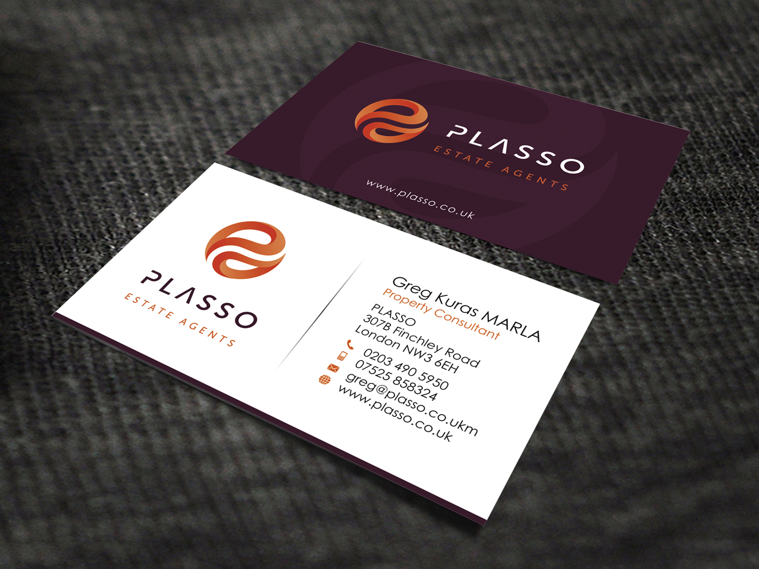 Business Card Design by SKYdesign for Plasso | Design #12354507