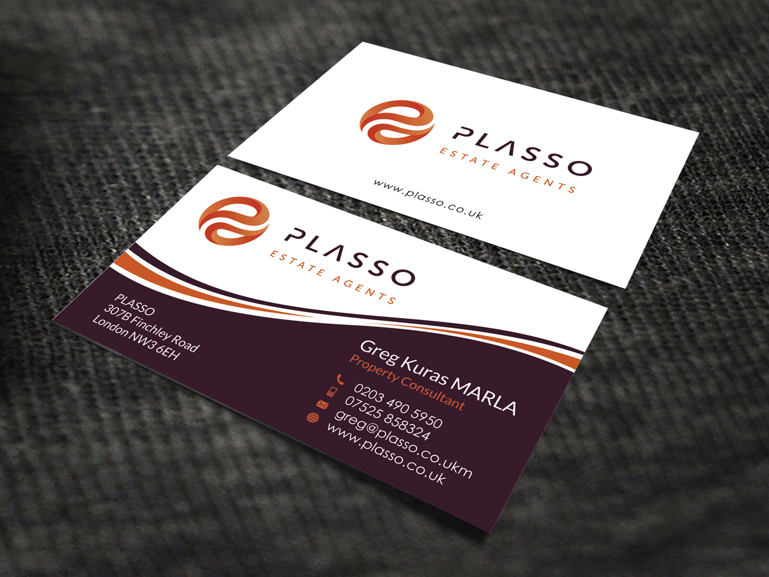 Business Card Design by SKYdesign for Plasso | Design #12354517