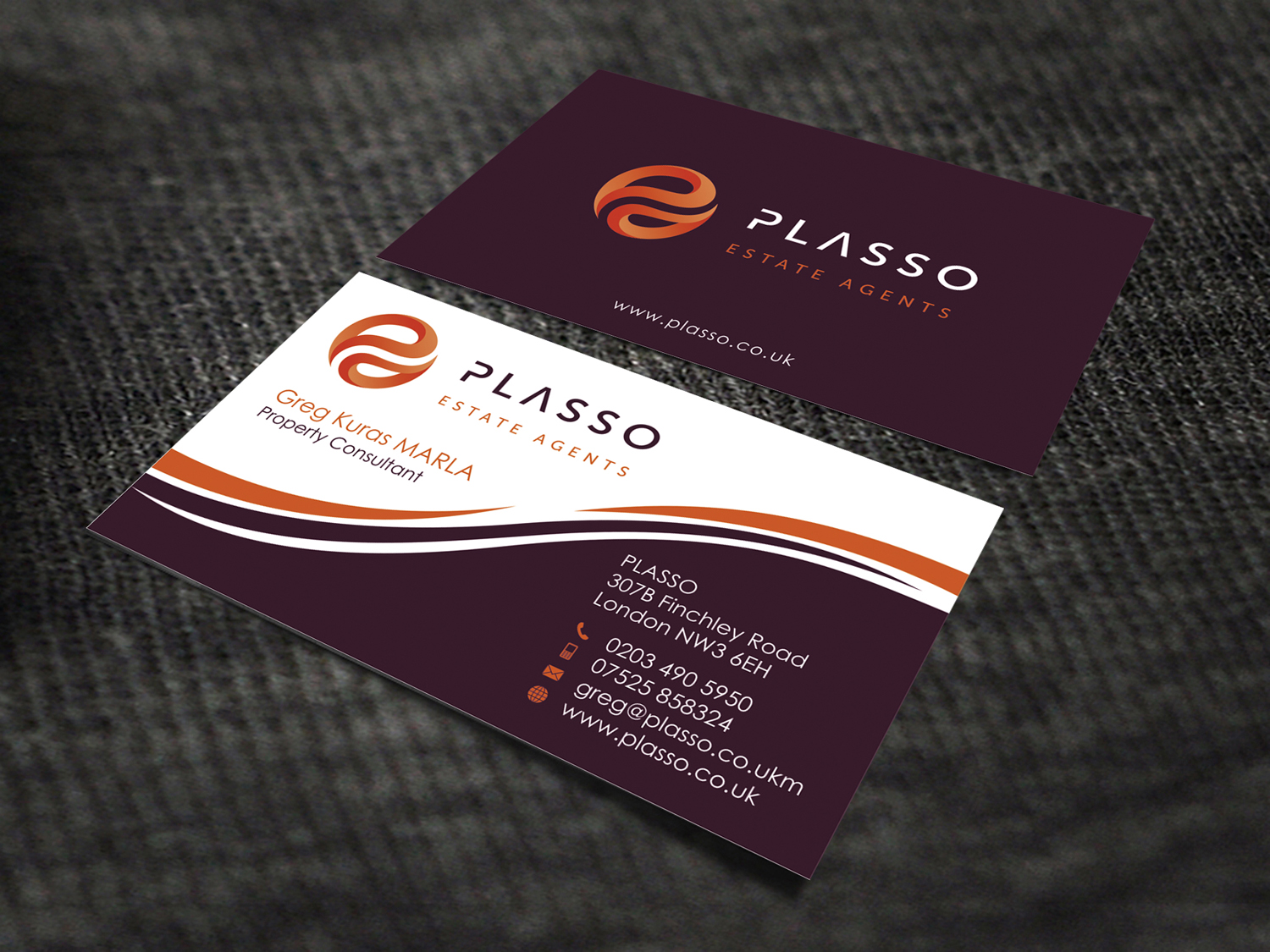 Business Card Design by SKYdesign for Plasso | Design #12354518