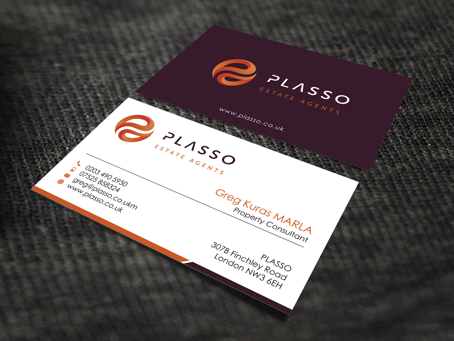 Business Card Design by SKYdesign for Plasso | Design #12354521