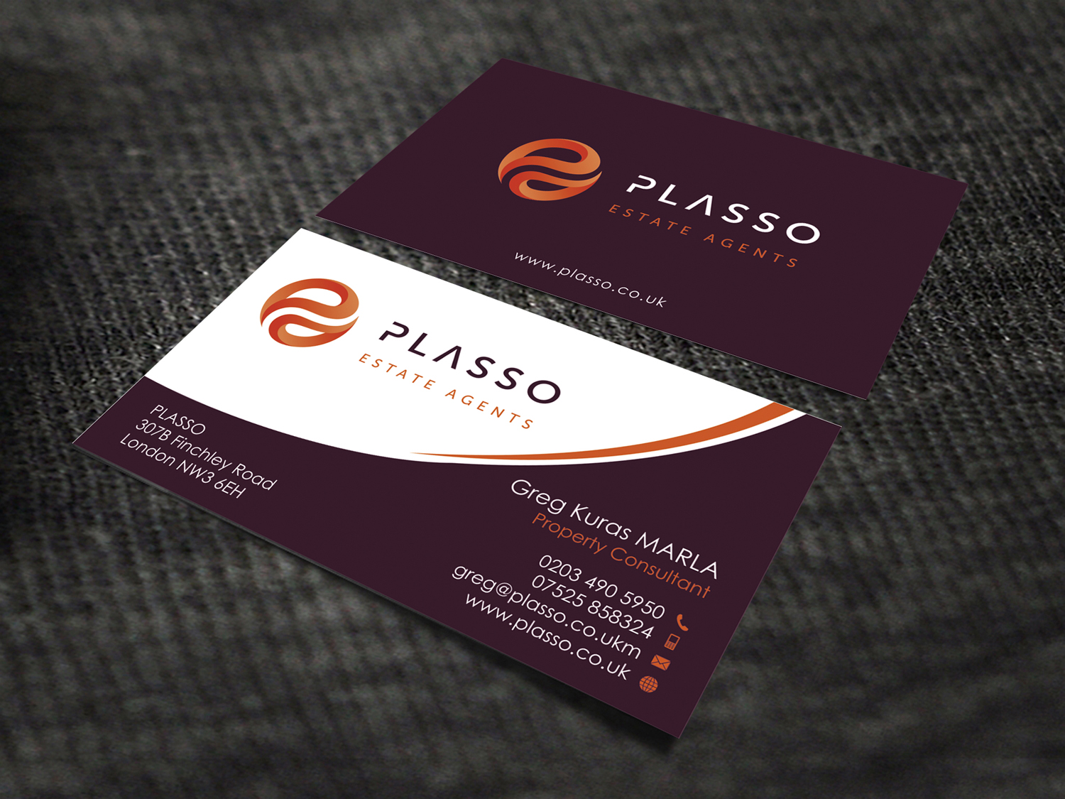Business Card Design by SKYdesign for Plasso | Design #12354525