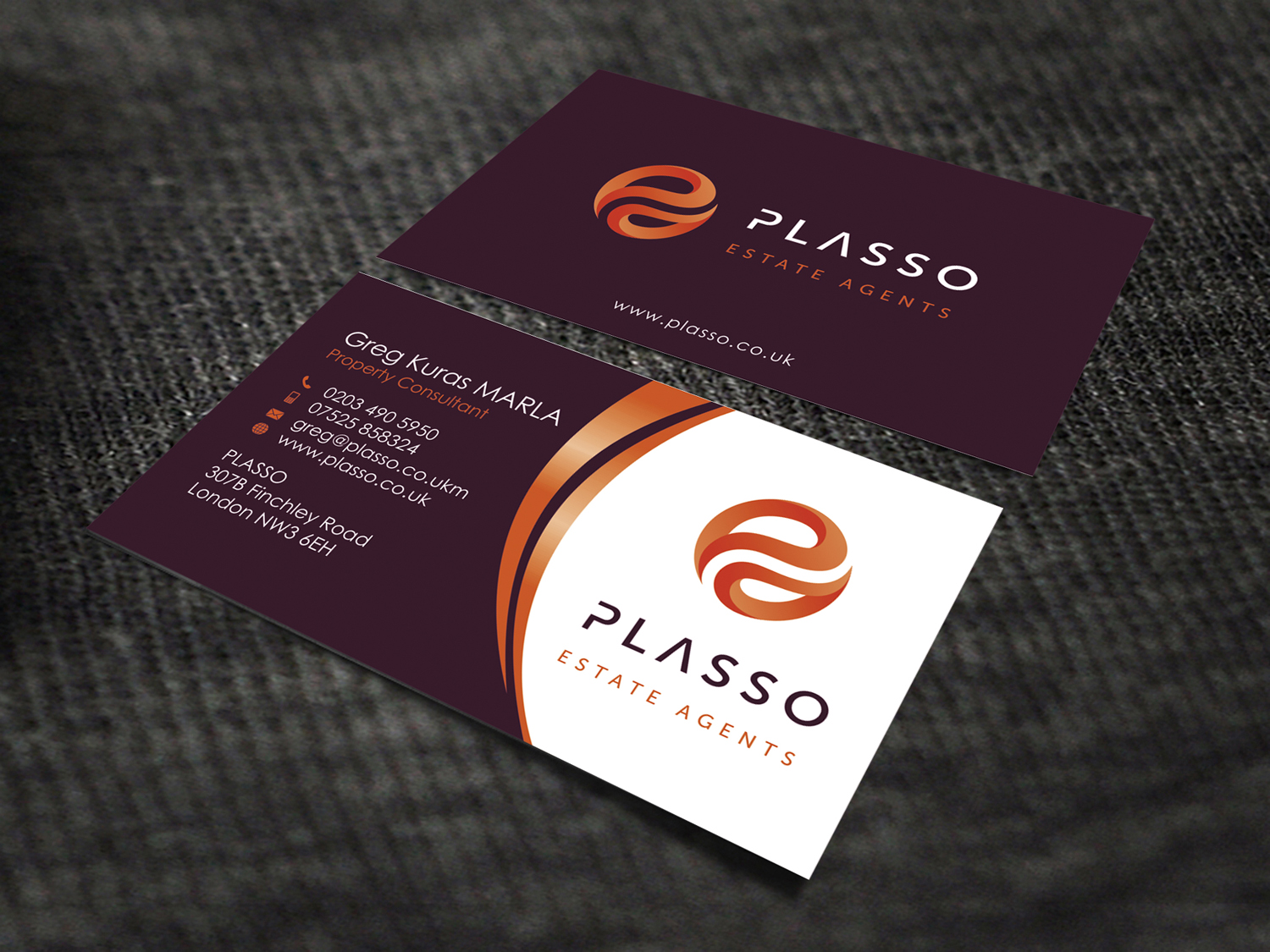 Business Card Design by SKYdesign for Plasso | Design #12354530