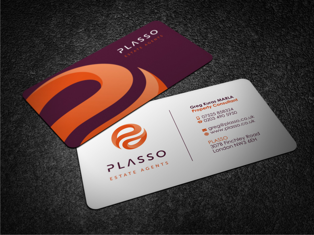 Business Card Design by Atvento Graphics for Plasso | Design #12349404