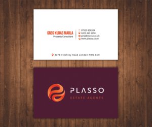 Business Card Design by Stylez Designz for Plasso | Design: #12403228