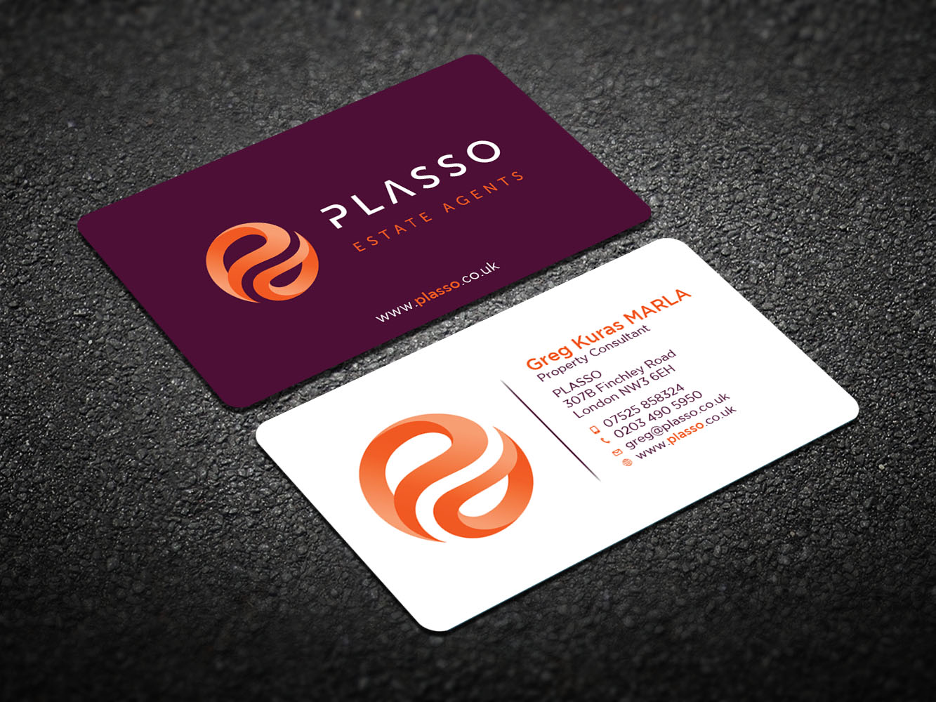 Business Card Design by Verified artistry (Design garden) for Plasso | Design #12385748