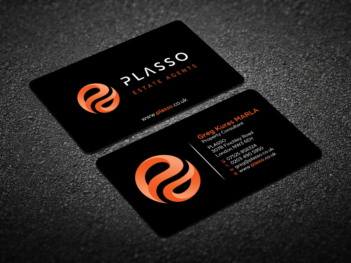 Business Card Design by Verified artistry (Design garden) for Plasso | Design #12385749