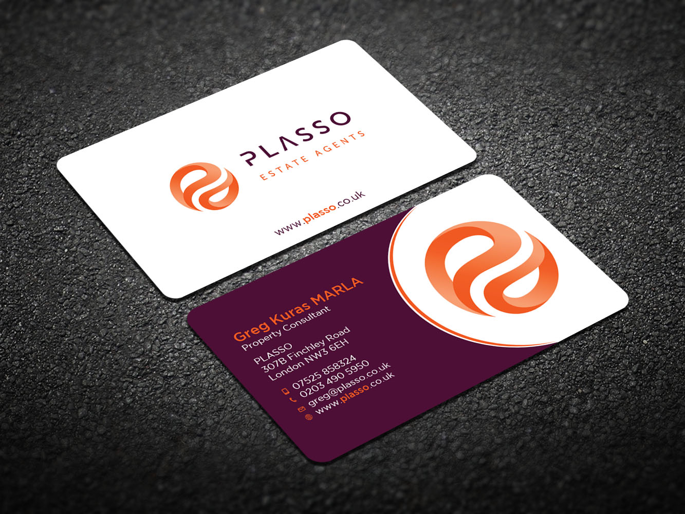 Business Card Design by Verified artistry (Design garden) for Plasso | Design #12385751