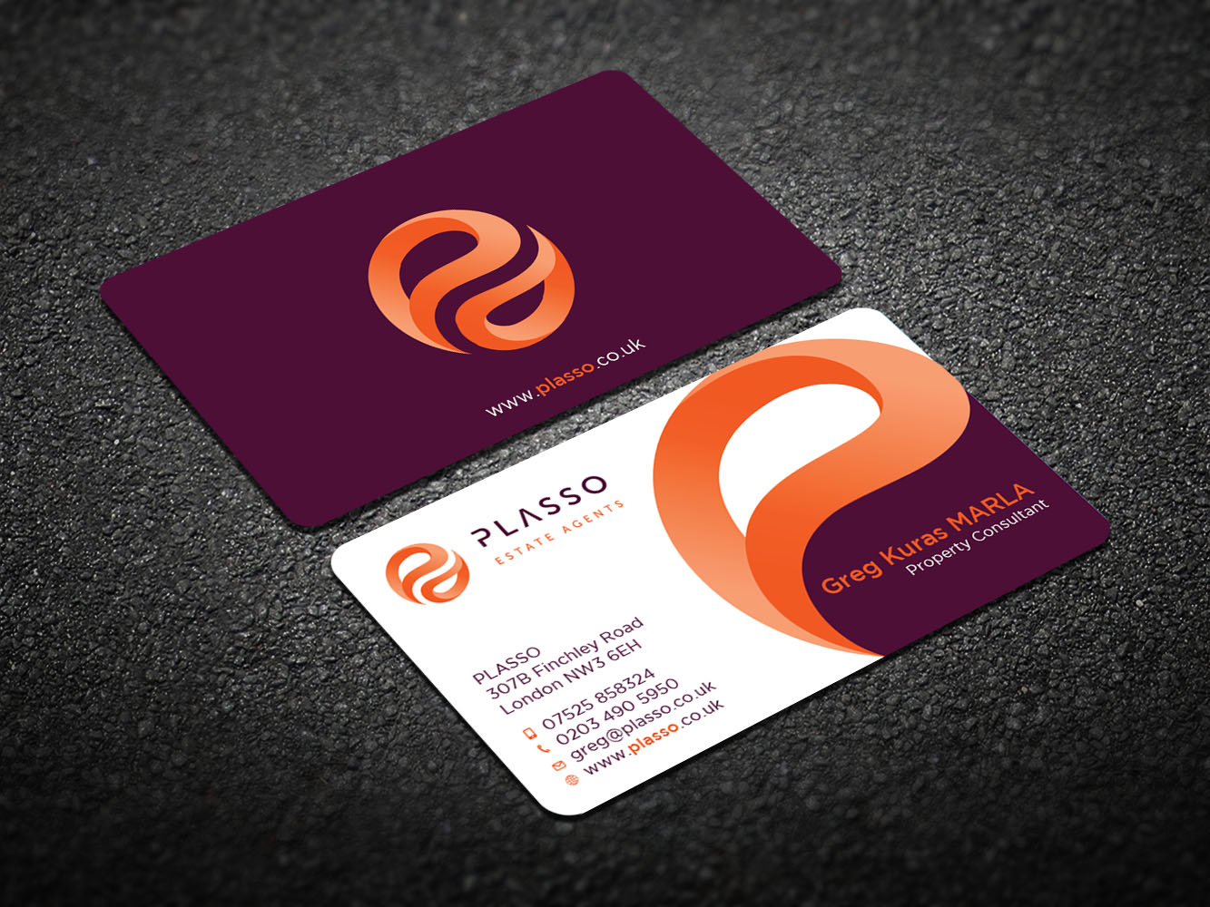 Business Card Design by Verified artistry (Design garden) for Plasso | Design #12385752