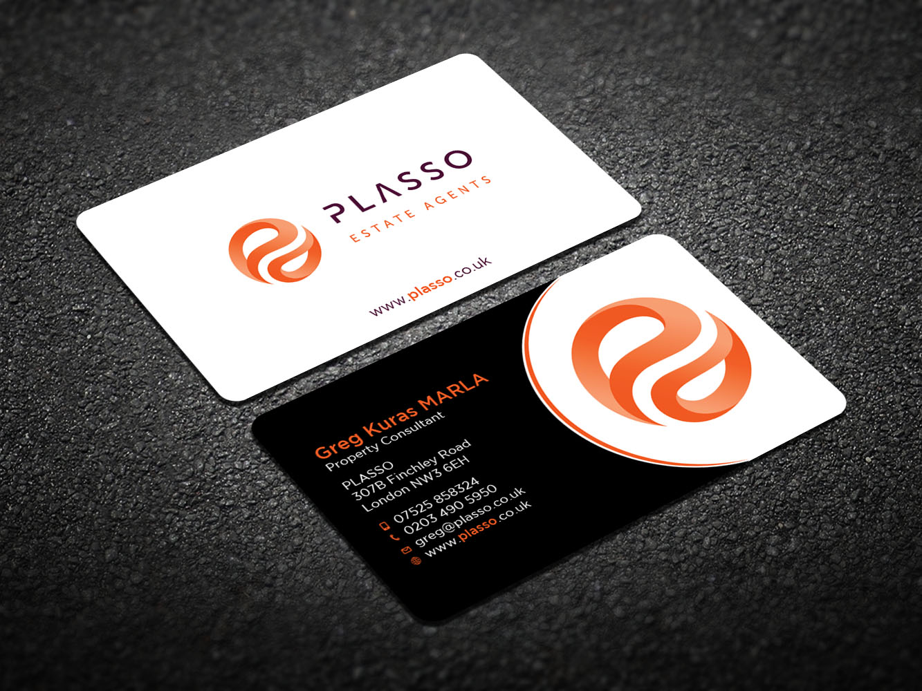 Business Card Design by Verified artistry (Design garden) for Plasso | Design #12385754