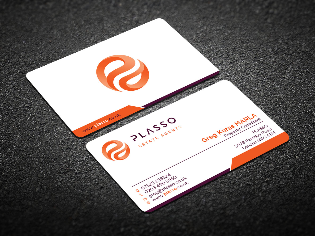 Business Card Design by Verified artistry (Design garden) for Plasso | Design #12385755