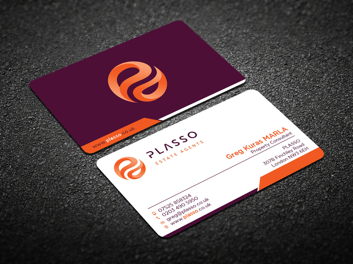 Business Card Design by Verified artistry (Design garden) for Plasso | Design #12385758