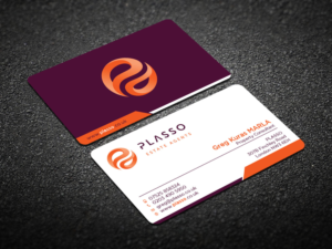Business Card Design by Verified artistry (Design garden) for Plasso | Design: #12385758