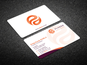 Business Card Design by Verified artistry (Design garden) for Plasso | Design: #12385759