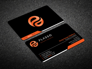 Business Card Design by Verified artistry (Design garden) for Plasso | Design: #12385762