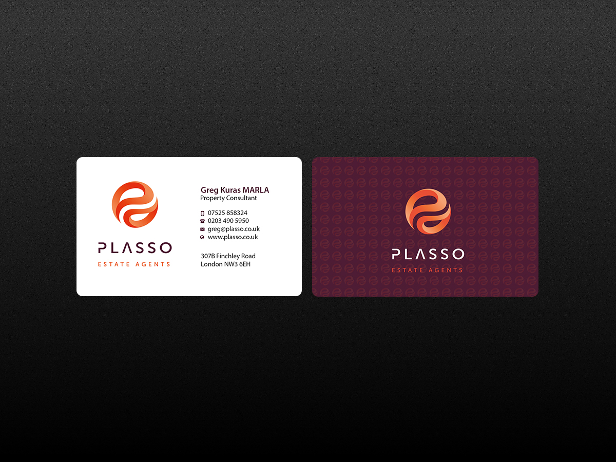 Business Card Design by Creations Box 2015 for Plasso | Design #12354859