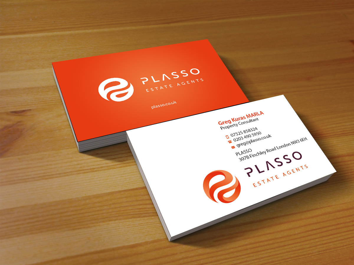 Business Card Design by Creations Box 2015 for Plasso | Design #12354862