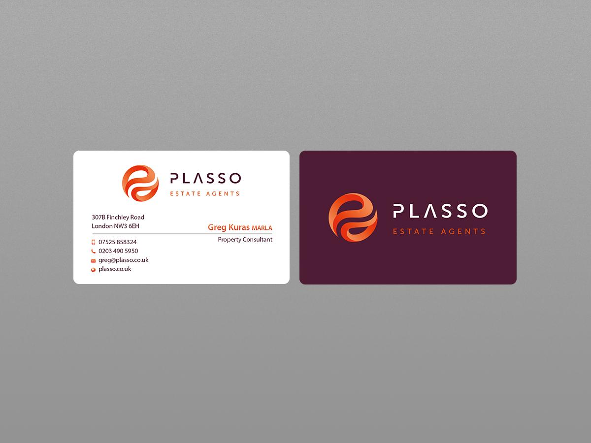 Business Card Design by Creations Box 2015 for Plasso | Design #12354872