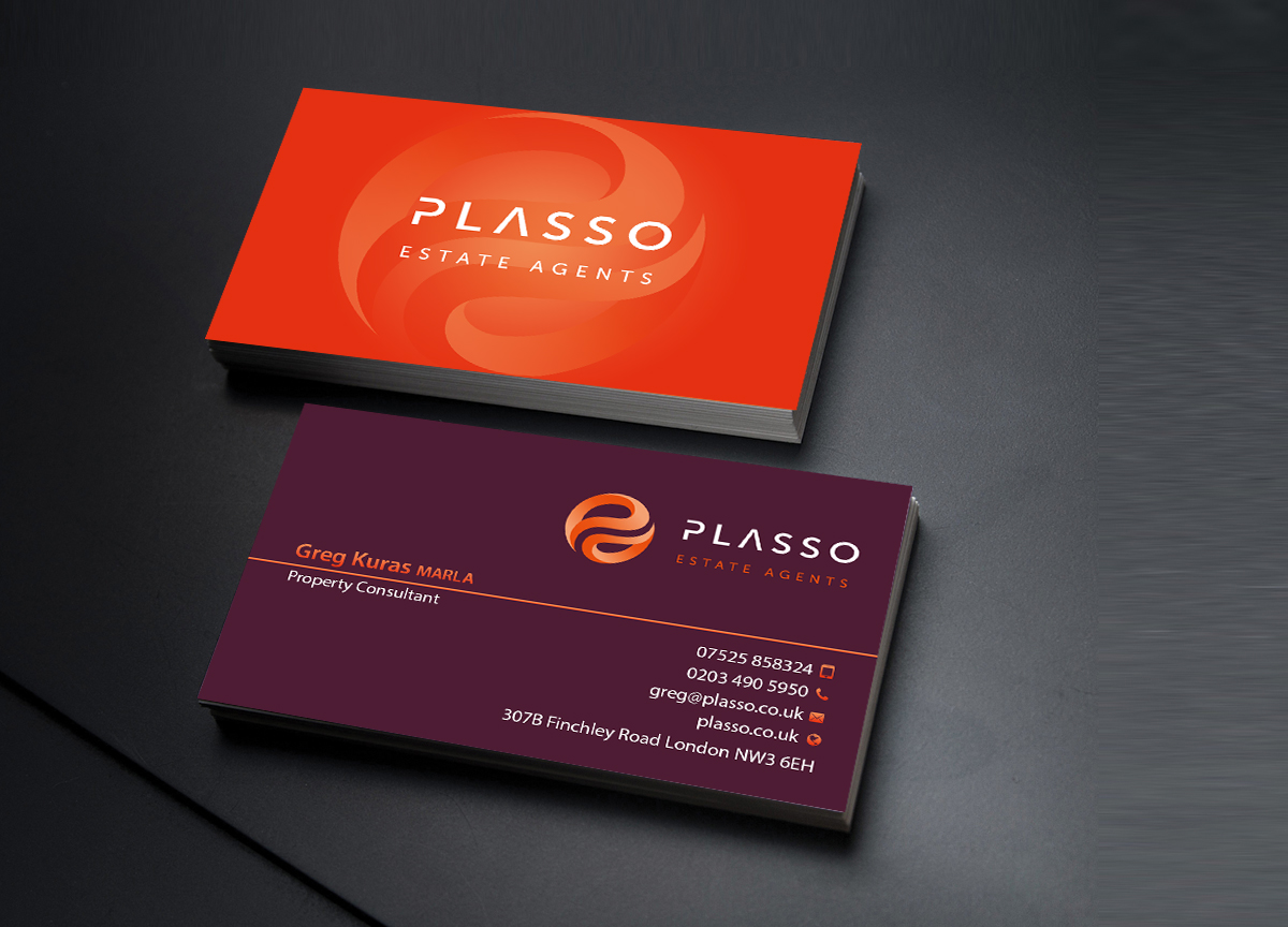 Business Card Design by Creations Box 2015 for Plasso | Design #12354887