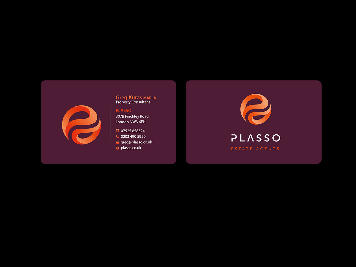 Business Card Design by Creations Box 2015 for Plasso | Design #12354891