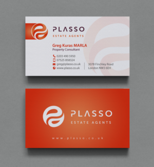 Business Card Design by chandrayaan.creative for Plasso | Design: #12348048