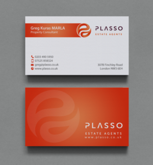 Business Card Design by chandrayaan.creative for Plasso | Design: #12348050