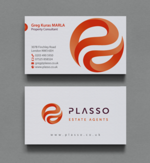 Business Card Design by chandrayaan.creative for Plasso | Design: #12348054