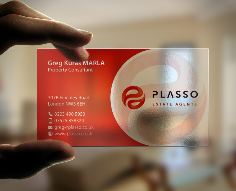 Business Card Design by chandrayaan.creative for Plasso | Design #12348055