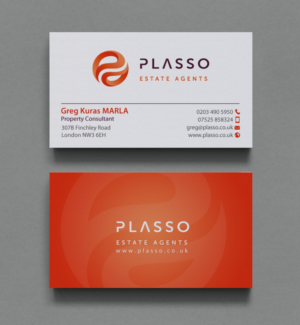 Business Card Design by chandrayaan.creative for Plasso | Design: #12348061