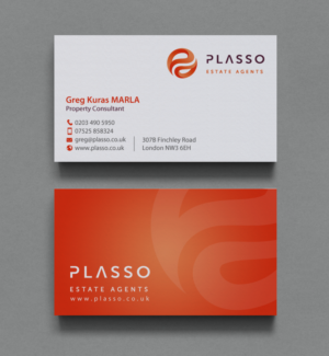 Business Card Design by chandrayaan.creative for Plasso | Design: #12348063