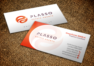 Business Card Design by chandrayaan.creative for Plasso | Design: #12348067